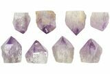 Lot: / to Cut Base Amethyst Crystals - Pieces #80977-2